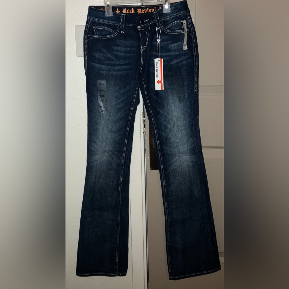 Women’s easy fit Rock Revival jeans size 26